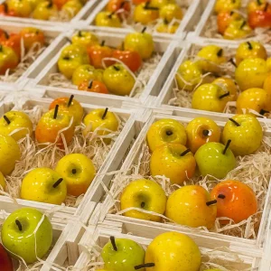 Mini pomme trompe-l’œil