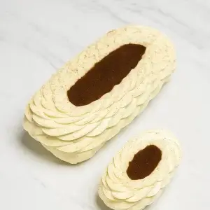 Bûche Vanille & Caramel